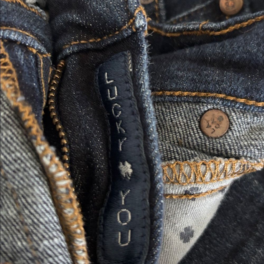 - Lucky Brand Easy Rider Jeans Size 4/27 R - Picture 5 of 6